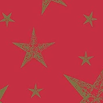 TOVAGLIOLI DUNILIN 40x40 MY STAR RED 12p (1 pz) COD 169330 DUNI